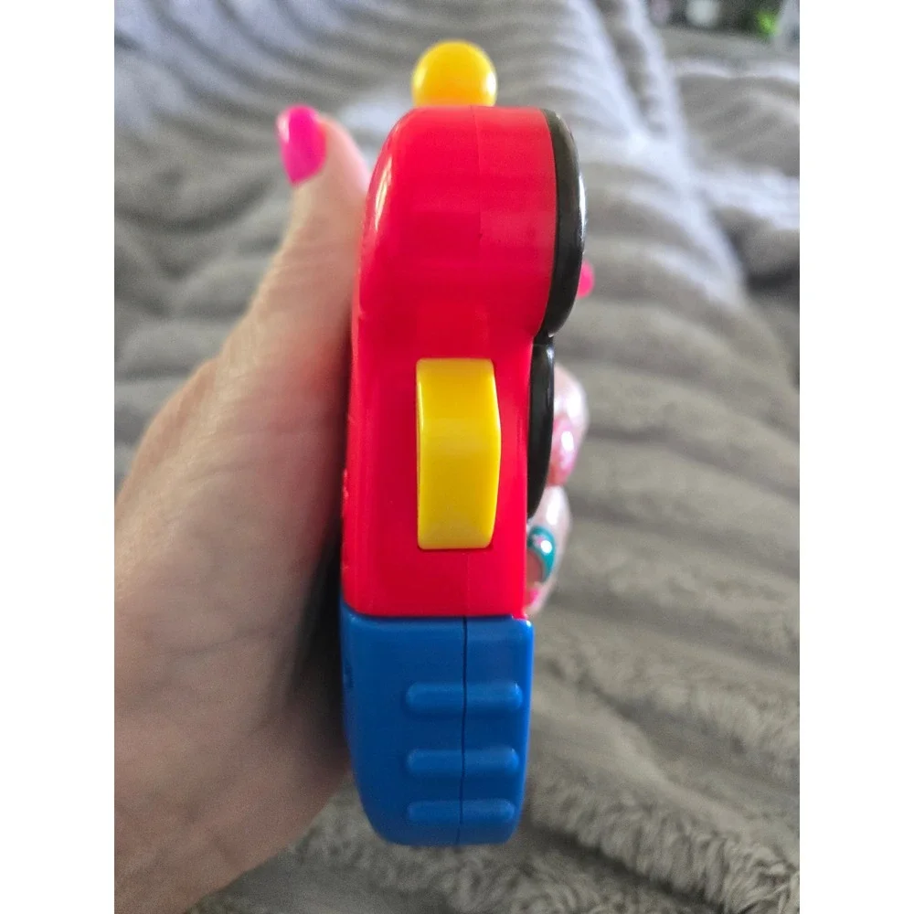 Disney Mickey Mouse Funhouse Chat with Me Cell Phone Toy Just Play Red Blue